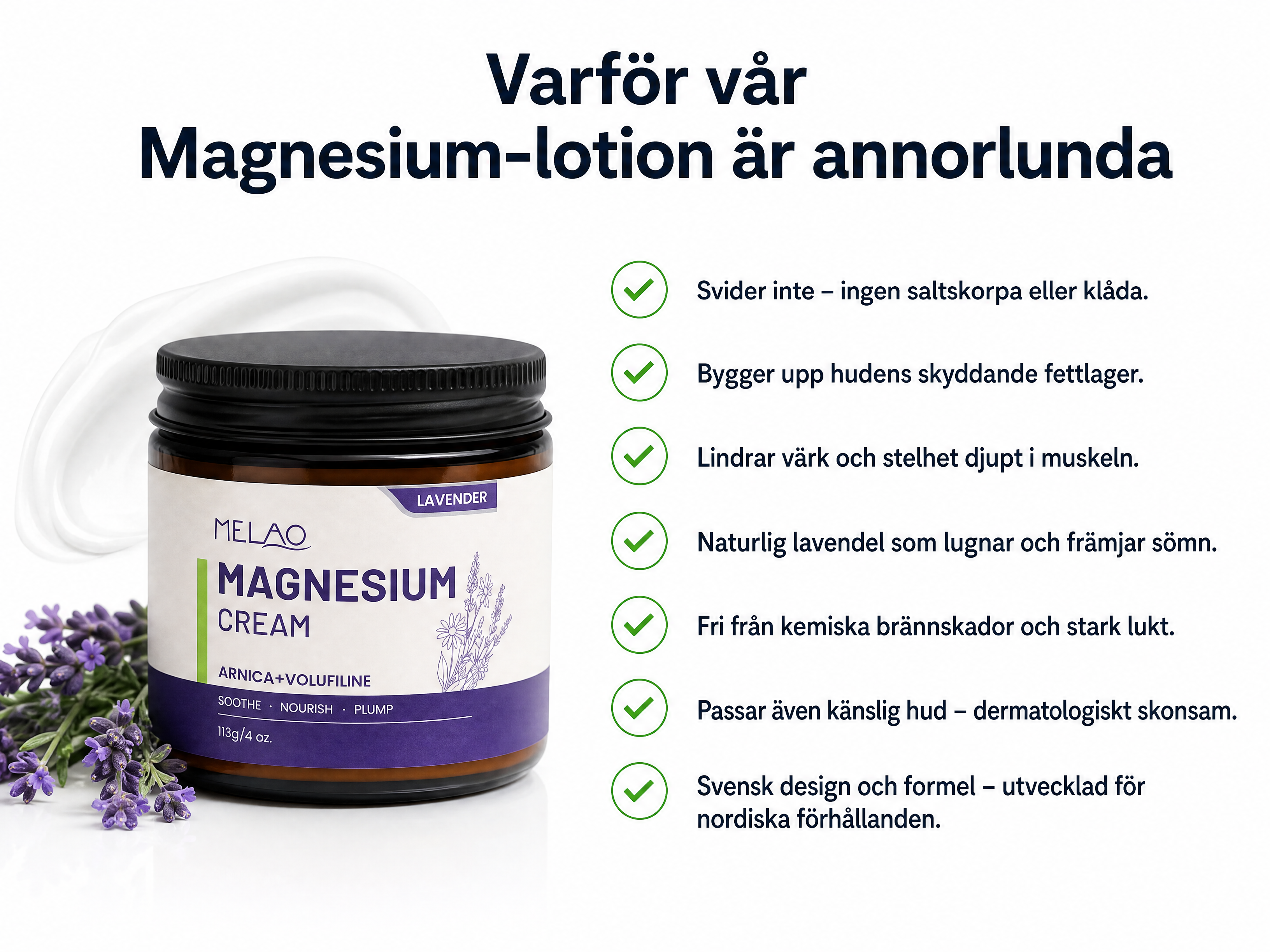 KroppsRo - Magnesium kräm