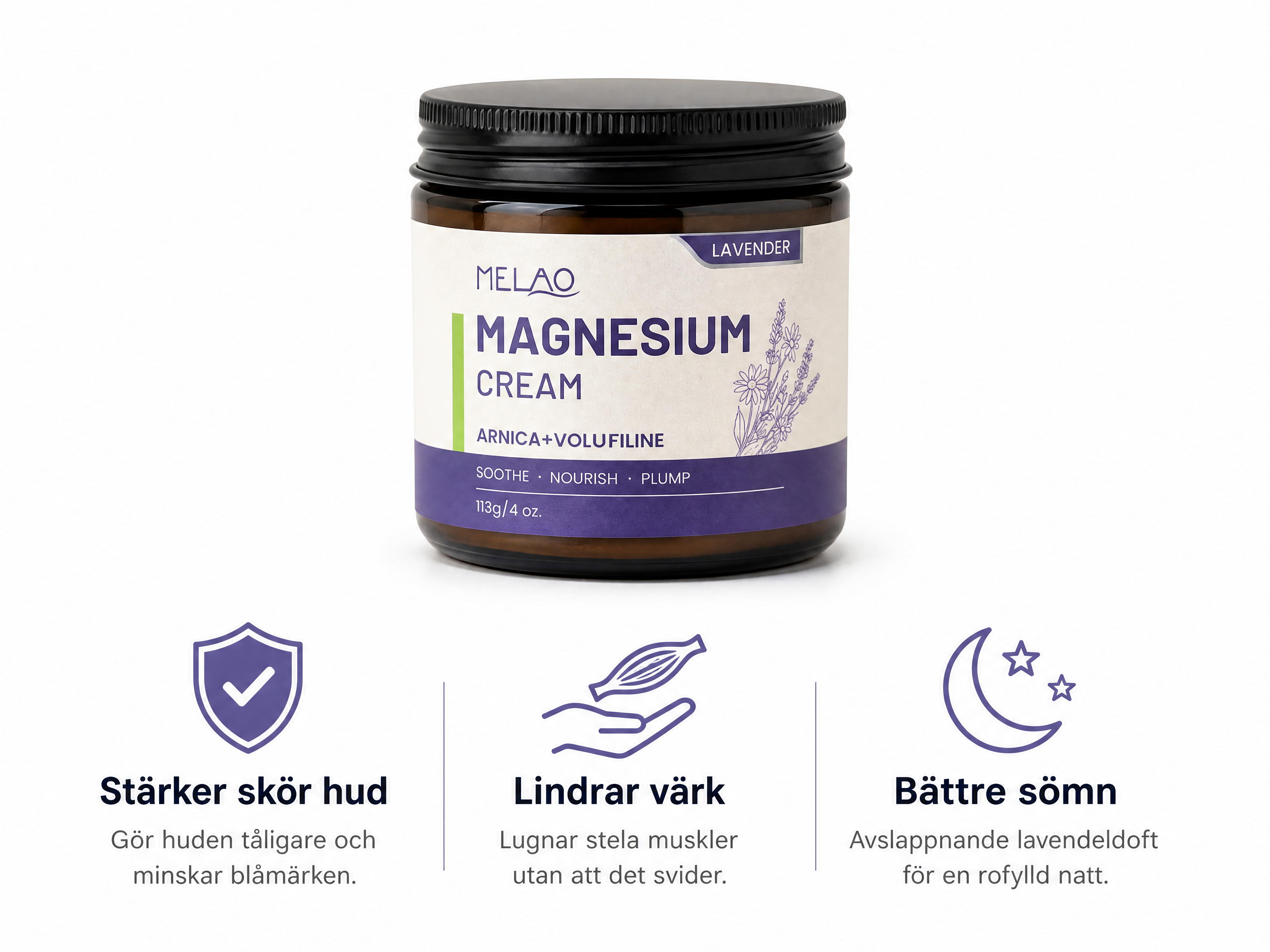 KroppsRo - Magnesium kräm